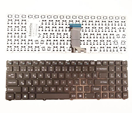 Casper NirvanaC600.7100-4L30T-B Notebook Klavye Tuş Takımı