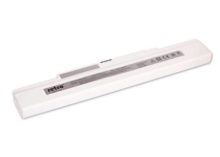 Casper Nirvana MT55   Notebook Bataryası Pili - Beyaz - 6 Cell