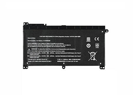 Hp  Stream 14-ax000  Notebook Bataryası Pili