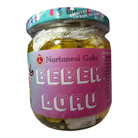 Zeytinyağlı Tuzsuz Bebek Loru 250 gr Tam Yağlı