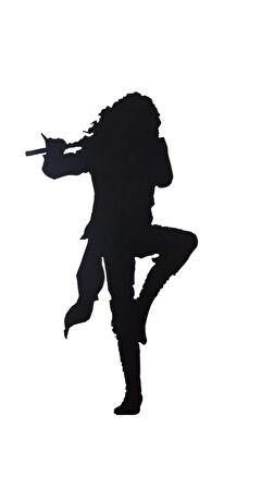 Metal Duvar Süsü Jethro Tull Müzik  - Shadowline Serisi