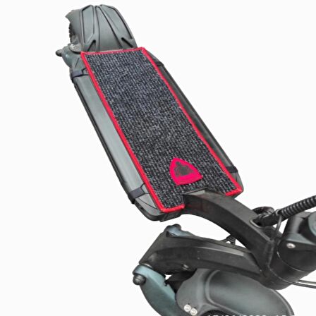 Elektrikli scooter aksesuar koruyucu paspas Sway 2000W YB-F3 Fırtına Kırmızı kenar kırmızı kurt