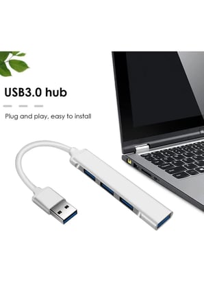 4 Port Usb 3.0 Hub Çevirici Çoğaltıcı Çoklayıcı Çoklama 4 Portlu Usb 3.0 Hub Çoklayıcı