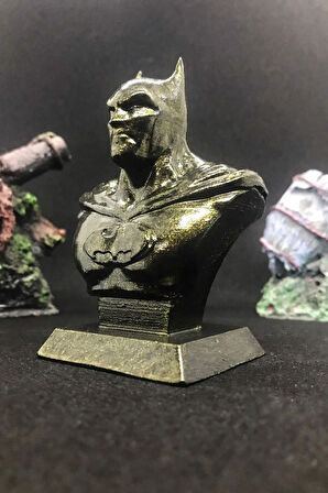 Batman Büst 10cm - Gold Efekt