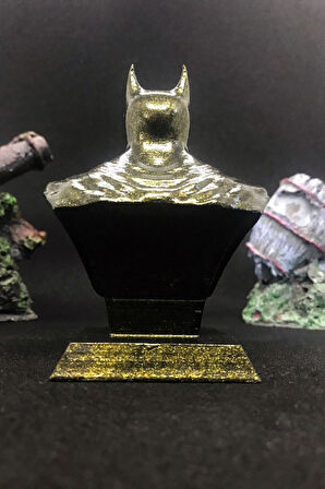 Batman Büst 10cm - Gold Efekt