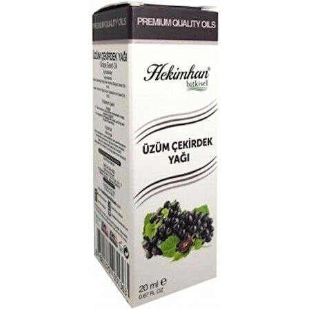 ÜZÜM ÇEKİRDEĞİ YAĞI 20 ML