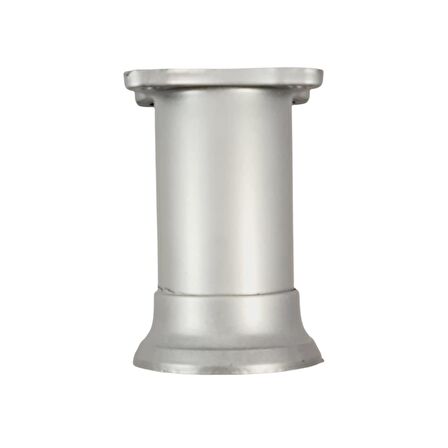 42 LIK 10 CM MAT KROM PLASTİK YUVARLAK AYAK ( 4 ADET )