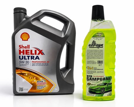 SHELL HELİX ULTRA PRO AF 5W-30 5 Litre + Oto Şampuan 1000 ml