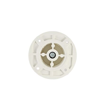 10 CM 50 LİK PLASTİK BEYAZ YUVARLAK AYAK ( 4 ADET)