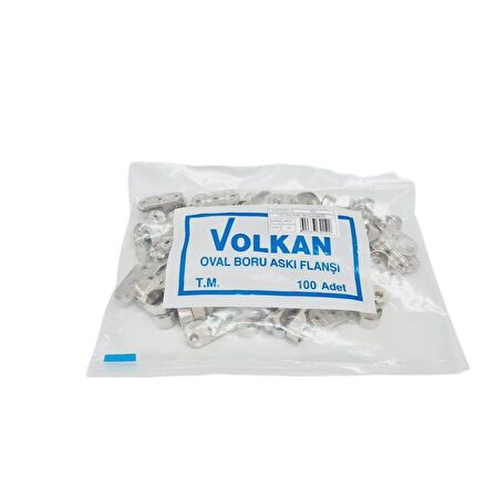 Volkan Oval Boru Askı Flanşı