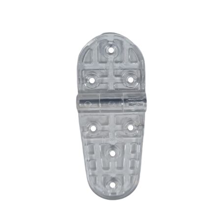 Şen Plastik Masa Menteşe 9 cm Şeffaf ( 10 Adet )