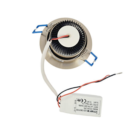 5 WATT LED SPOT TRAFOLU SATEN KASA GÜN IŞIĞI (YCE-N5) ( 2 ADET )