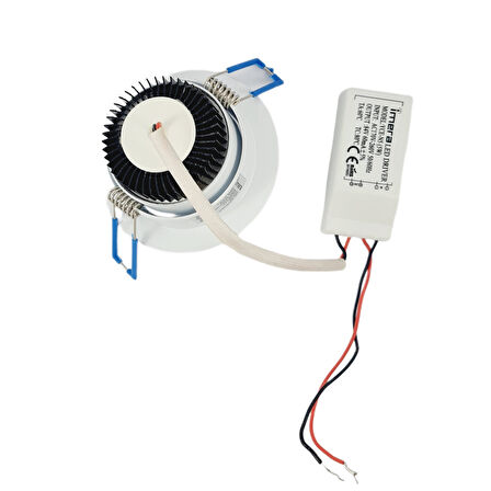 5 WATT LED SPOT TRAFOLU BEYAZ KASA GÜN IŞIĞI (YCE-N5) ( 2 ADET )