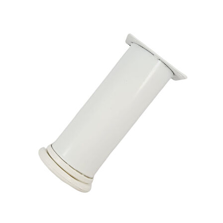 40 LIK 20 CM BEYAZ METAL YUVARLAK AYAK ( 4 ADET )