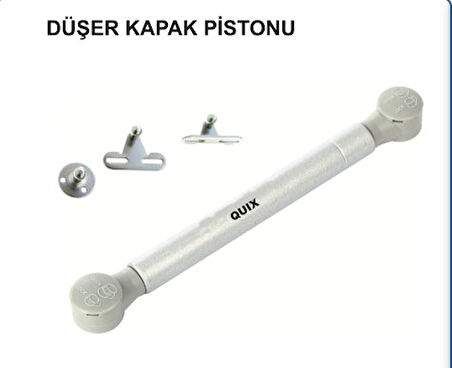 QUİX DÜŞER KAPAK PİSTONU 100 N ( 2 ADET )