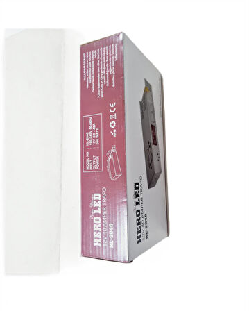 LED ADAPTÖRÜ  500W 40A 12V Kalın Kasa Şerit LED Trafosu