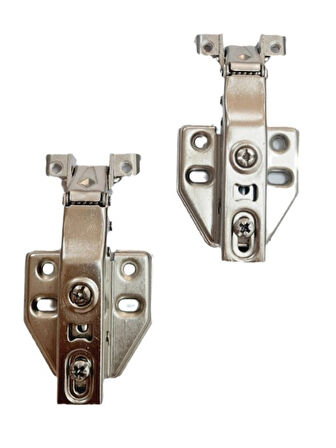 PİSTONLU  DÜZ  ALÜMİNYUM KAPAK MENTESESİ / 2 ADET