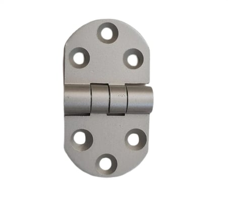  Alüminyum 4 cm Eko Oval Menteşe 40 x 68 x 2,4 mm – 10 Adet