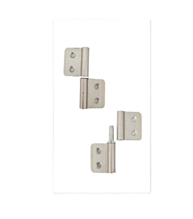 ALÜMİNYUM 5 CM SABİT YÖNSÜZ 50 X 40 X 1.8 MM / 10 ADET