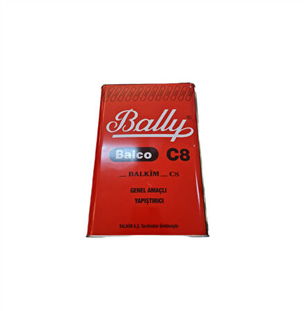 Bally C8 Kırmızı Yapıştırıcı | Çok Amaçlı Yapıştırıcı | 3,200 kg