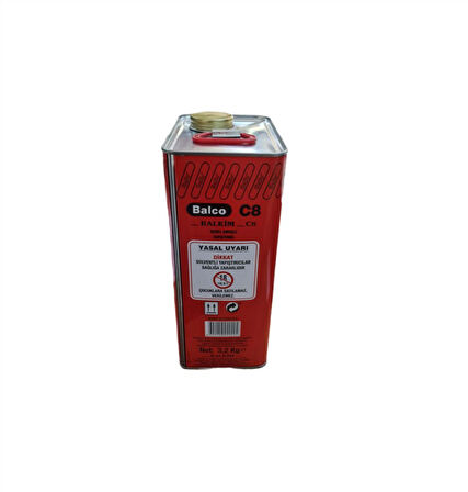 Bally C8 Kırmızı Yapıştırıcı | Çok Amaçlı Yapıştırıcı | 3,200 kg