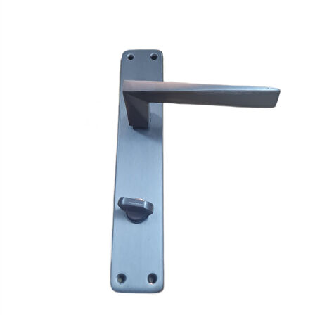 Armax Door Handles Pramit Arma Ayna Antrasit WC Kapı Kolu / 2 TAKIM