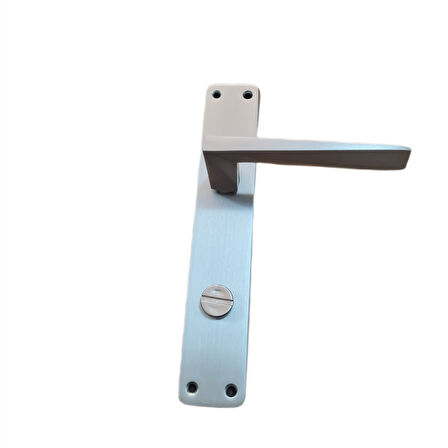 Armax Door Handles Pramit Arma Ayna Saten WC Kapı Kolu / 2  takım