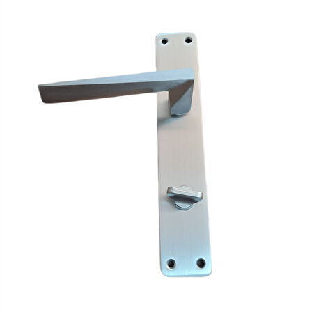 Armax Door Handles Pramit Arma Ayna Saten WC Kapı Kolu / 2  takım
