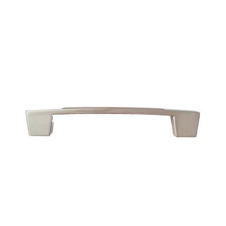 Metal İnox Ardıç 128 mm Kulp | 5 Adet Dolap ve Çekmece Kulbu