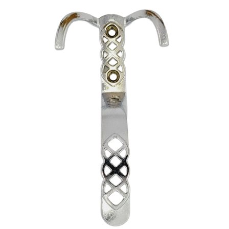 Kristal Portmanto Askı Krom - 5 Adet