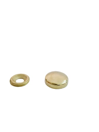 Metal Vida Kapama Kapağı Gold 20 mm – Dekoratif Vida Gizleme Aparatı 50 Adet