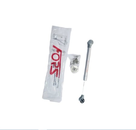 FORS Kısa Gazlı Piston 80N Mat Gümüş 15 cm – Mobilya Kapak Pistonu - 2 Adet
