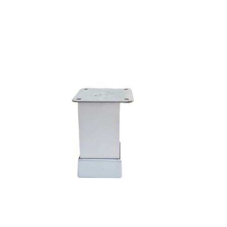 Alüminyum Kare Ayak Düz 40*40*8 cm– Mobilya ve Masa Ayağı- 4 Adet