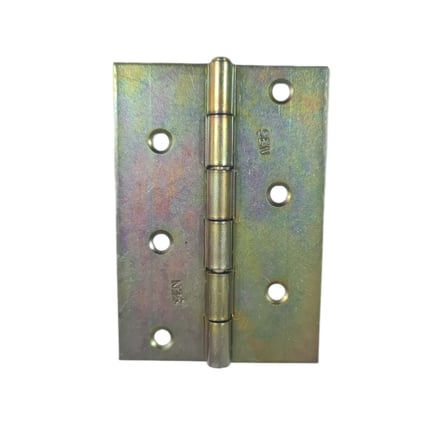 Şen Yaprak Menteşe Çinko | 5 cm | Sarı Renk | 1,5x55x55 mm | 10 ADET