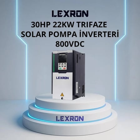LEXRON 30HP 22KW SOLAR POMPA INVERTER (YENİ NESİL)