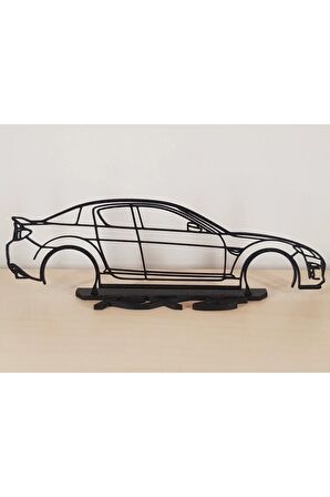 Mazda RX-8 20cm Plastik Masa Süsü Masa Dekorasyonu