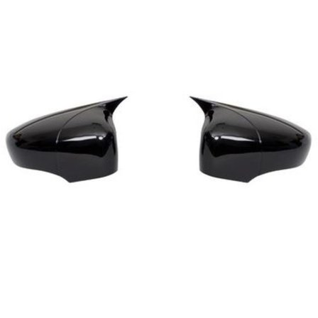 Renault Clio 4 2012-2019 Batman Yarasa Ayna Kapağı Piano Black ABS Plastik