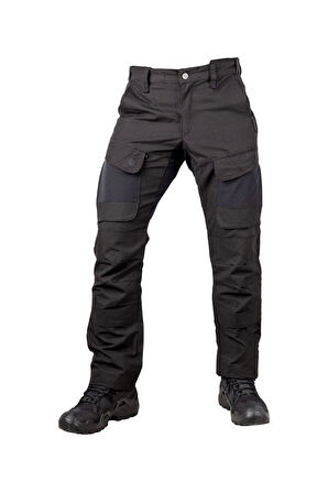 Tactical Pantolon Siyah Renk Siyah Detaylı