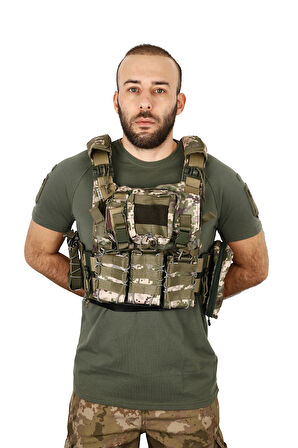 Pixel Renk Özel Tasarım Komando Cordura Yırtılmaz Kumaş