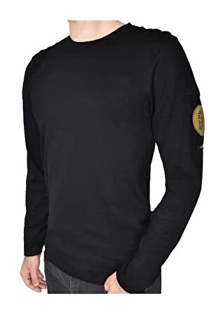 Dalga Desenli 2 Cepli Uzun Kollu Taktik T-Shirt