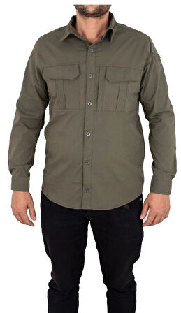 Tactical Serisi Haki Gömlek