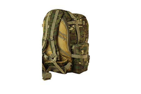 75 Litre Taktik Dağcı Kampçı Multicam Kamuflaj Sırt Çantası