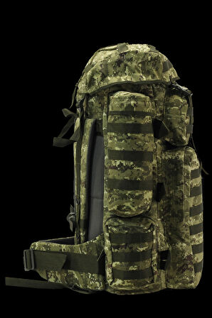 Hunter Operasyon Dağcı Çantası Cordura Kumaş 120 Litre Pixel