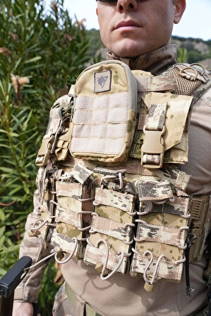 Tam Donanımlı Jandarma Hücum Yeleği 5.56 Wolftrap