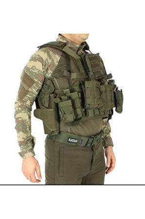 Haki Yeşil Tactical Hücum Yelek