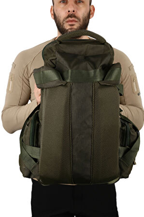Askeri Haki Operasyon Cordura Kumaş 65 Litre Çanta