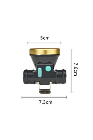 Osl Led Şarjlı Kafa Lambası Baret Lambası WT-065