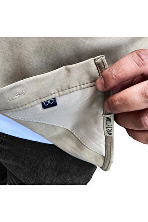 4 Cepli Dört Mevsim Terletmeyen Uzun Kollu Bej Outdoor Taktik Gömlek