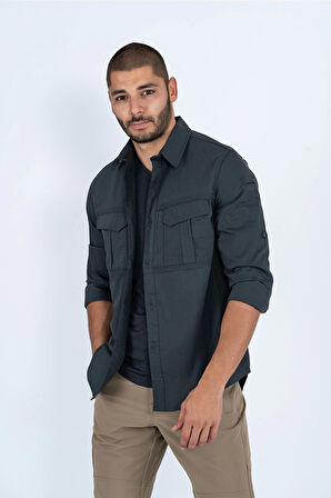 Taktik Gömlek Combat Orjinal 524 Antrasit