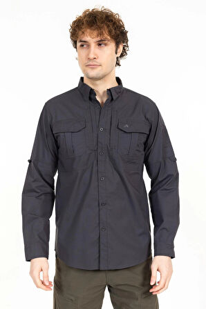 PREMIUM RIPSTOP TAKTİK GÖMLEK-ANTRASİT